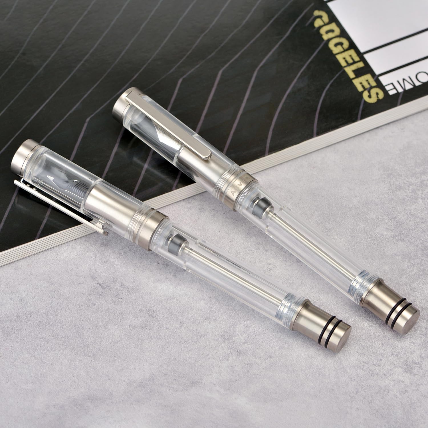 Detalle 2 de Set of 10 O Rings for Asvine V200 Fountain Pen (Black)