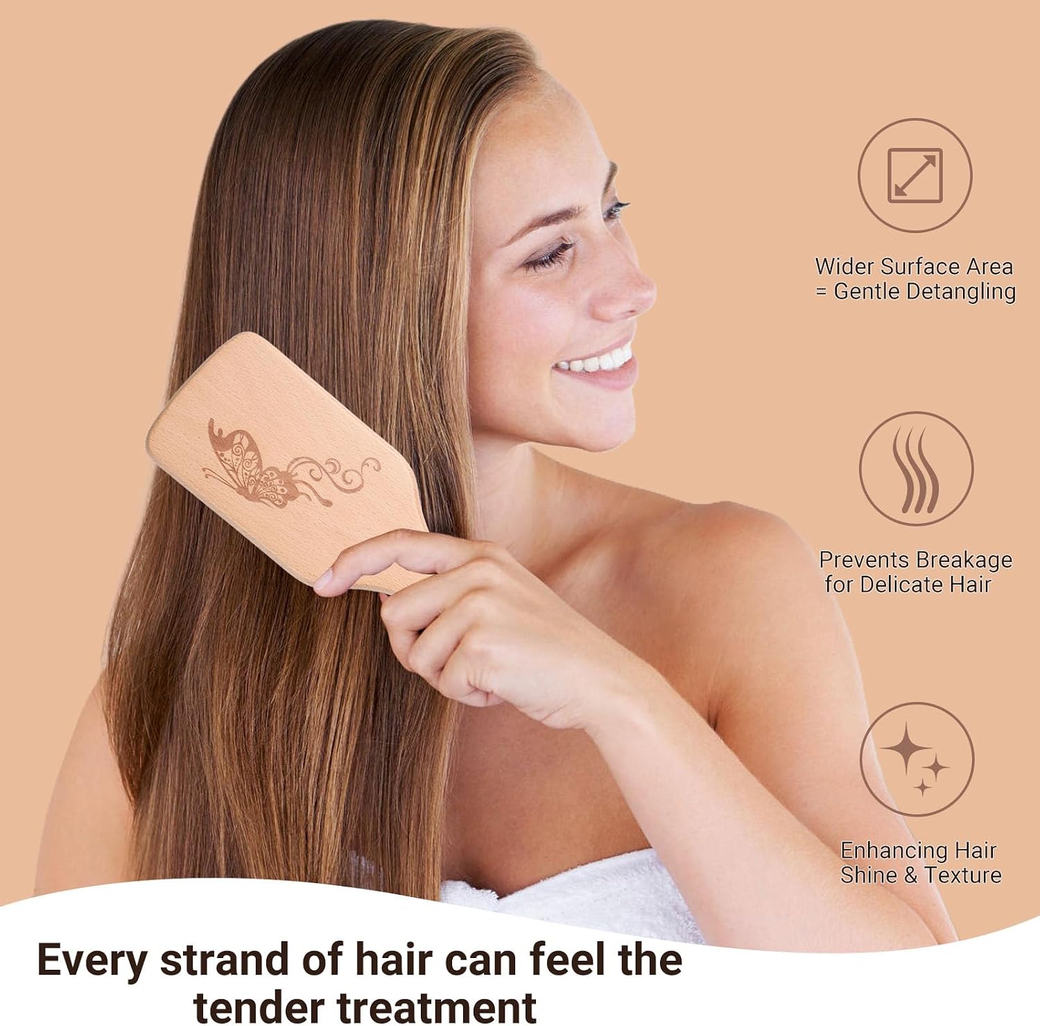Thumbnail 2 de URTHEONE Hair Brush Set with Boar Bristles
