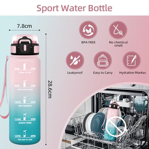 Thumbnail 3 de Motswedi Botella agua 1000 ml reutilizable 💧