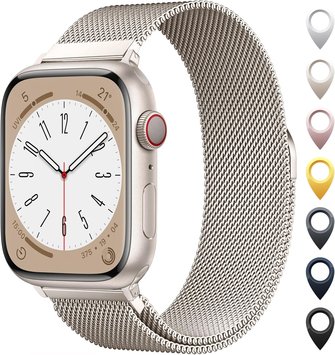 Detalle de Original Milanese Loop Band 5.3-7.5 in