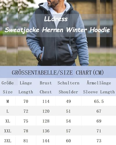 Thumbnail 5 de LLdress Hoodie homme polaire hiver