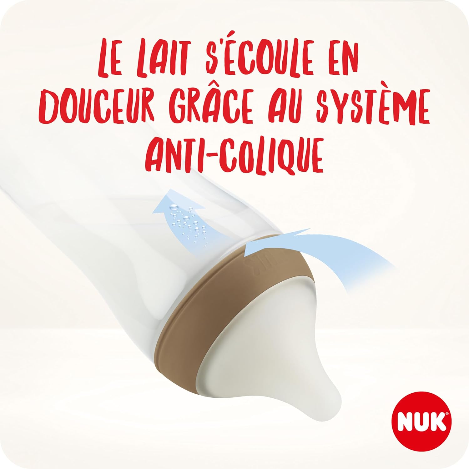 Thumbnail 4 de NUK Perfect Match Set de biberons 0-6+ mois (7 pièces) : tétines anti-coliques, sucette et goupillon