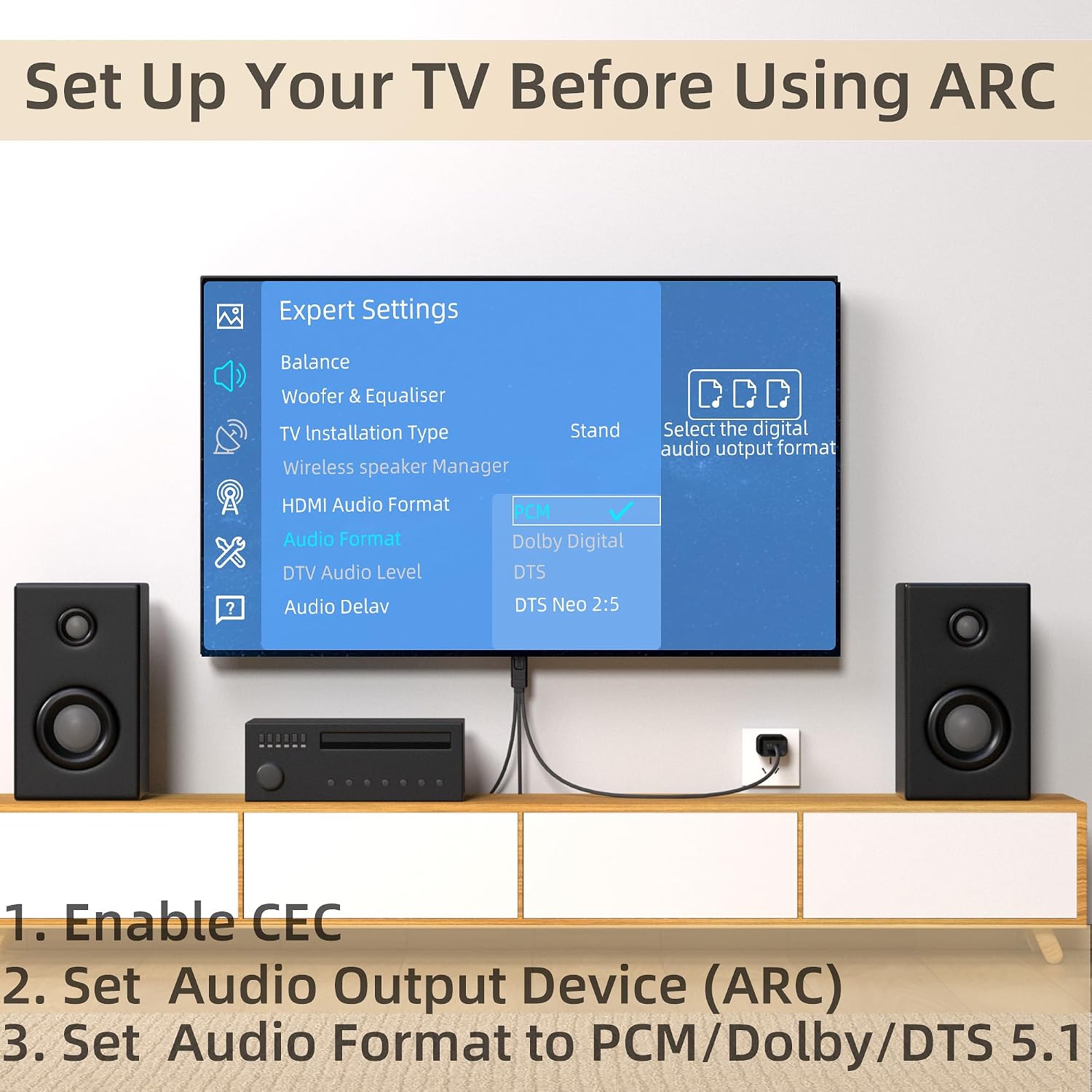 Detalle 2 de YEUGICEO HDMI audio converter, 192 kHz