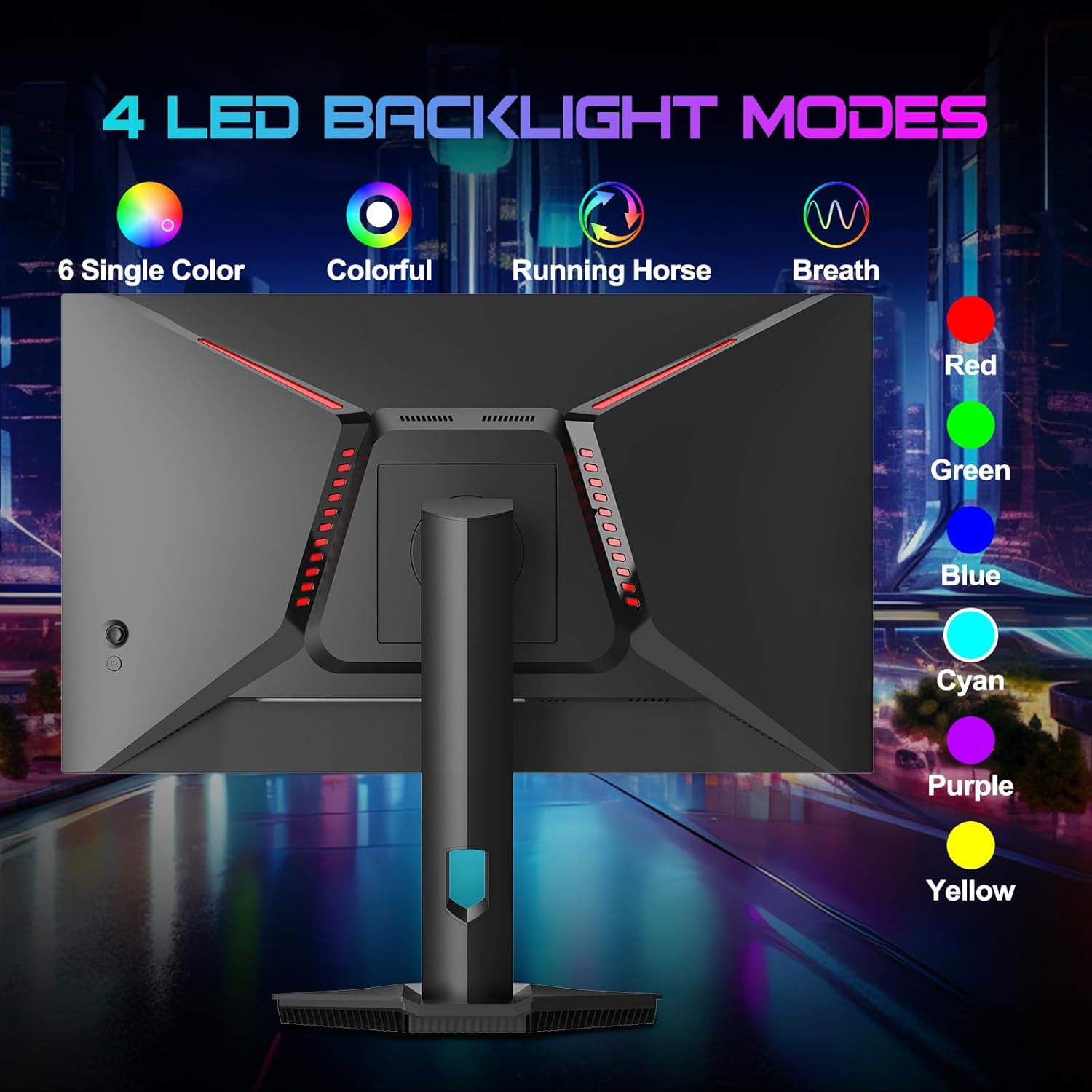 Thumbnail 2 de Minifire 27" 2K WQHD 300Hz IPS Gaming Monitor (MFG27F6Pro) with Adjustable Stand