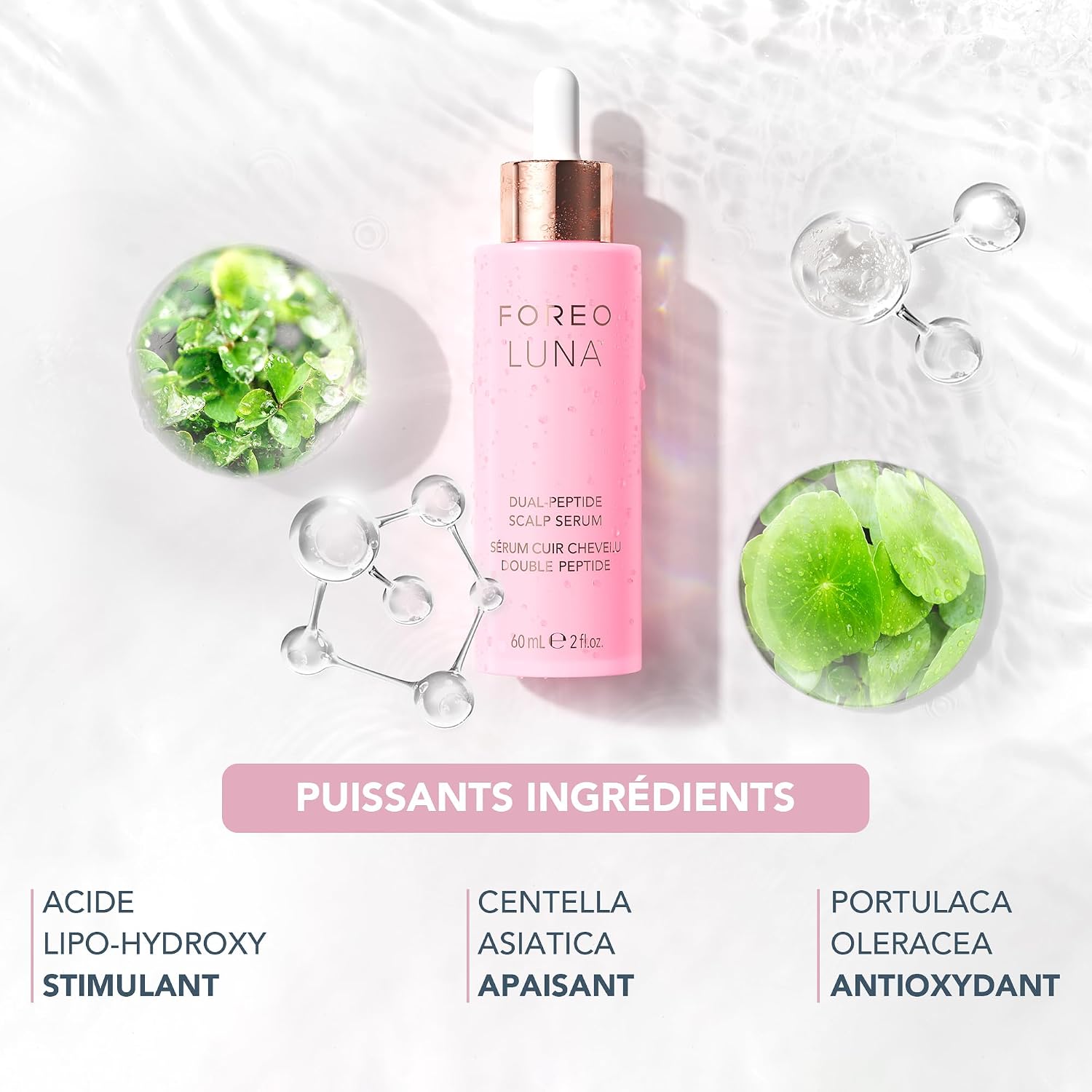 Detalle 2 de FOREO LUNA Sérum cuir chevelu 50 ml