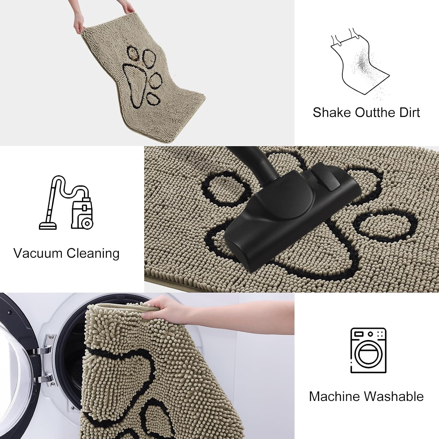 Detalle 2 de Smiry Dog Door Mat 48x30