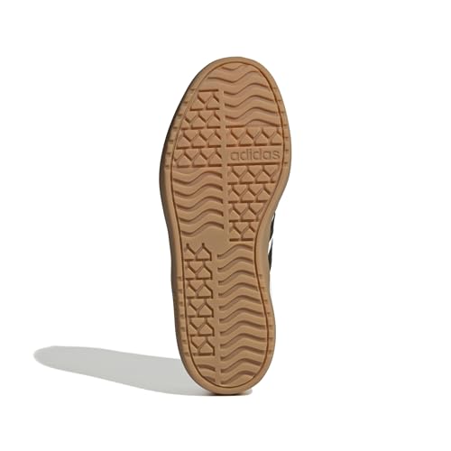 Thumbnail 7 de adidas VL Court Bold Junior, scarpe da ragazzi bianche e nere con chiusura a lacci
