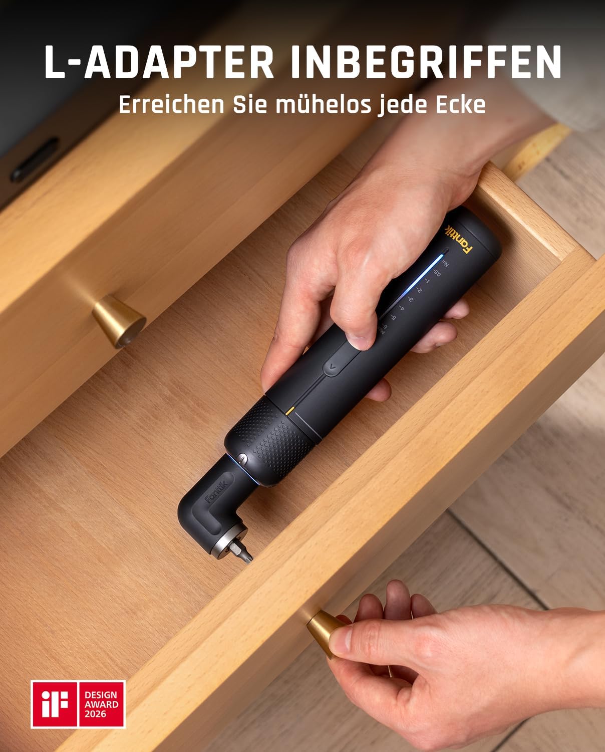 Detalle 2 de Fanttik S2 Pro 3,7V Elektroschrauber 2000 mAh