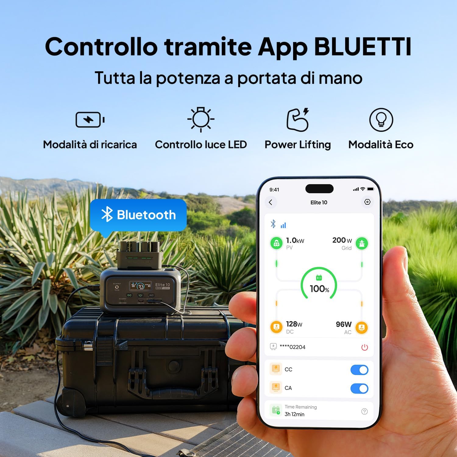 Thumbnail 6 de BLUETTI Elite 10 Mini stazione di energia portatile 128Wh ⚡