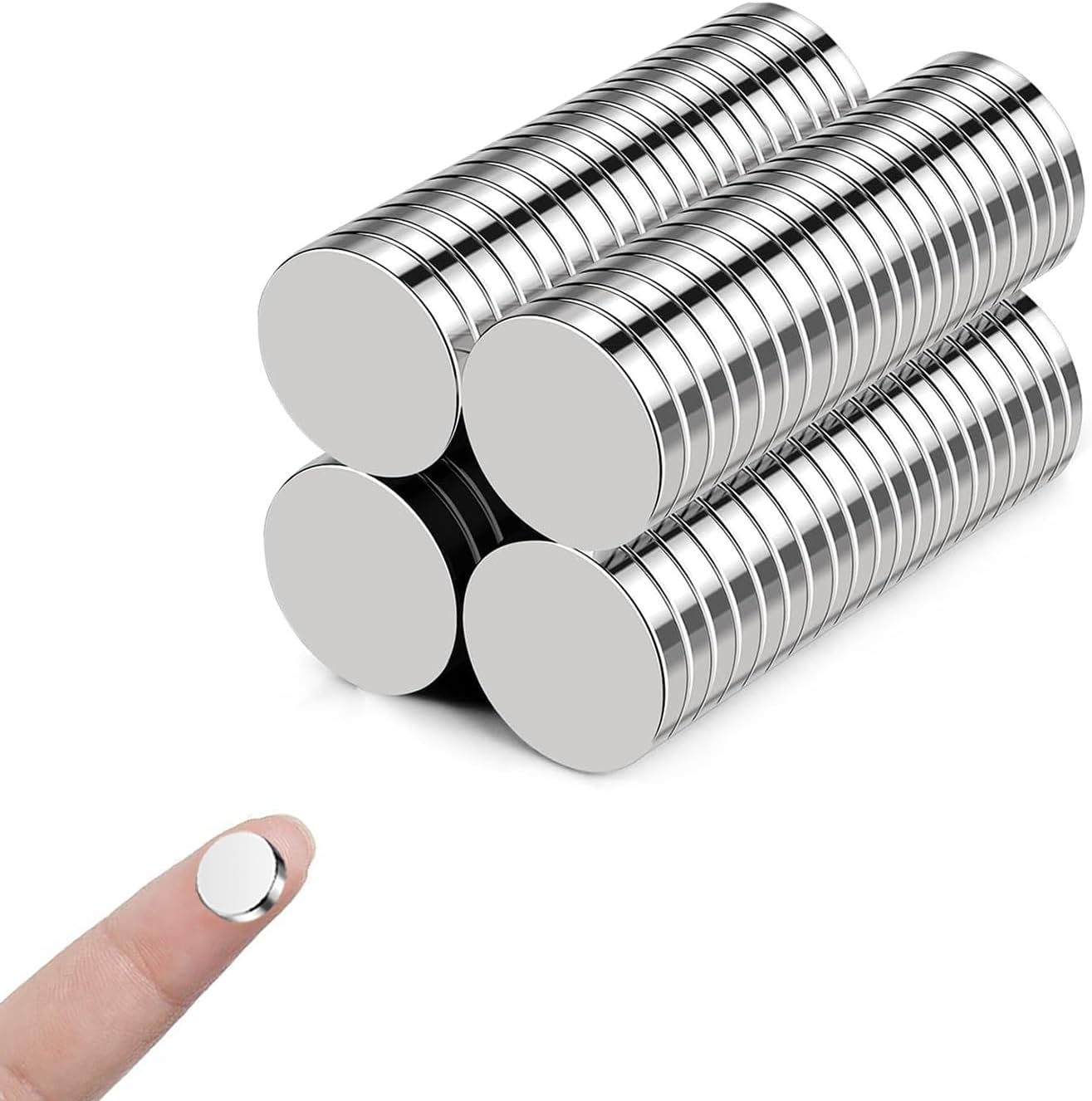 Thumbnail 6 de Neodym-Magnete 8×2 mm 100 Stück 🧲