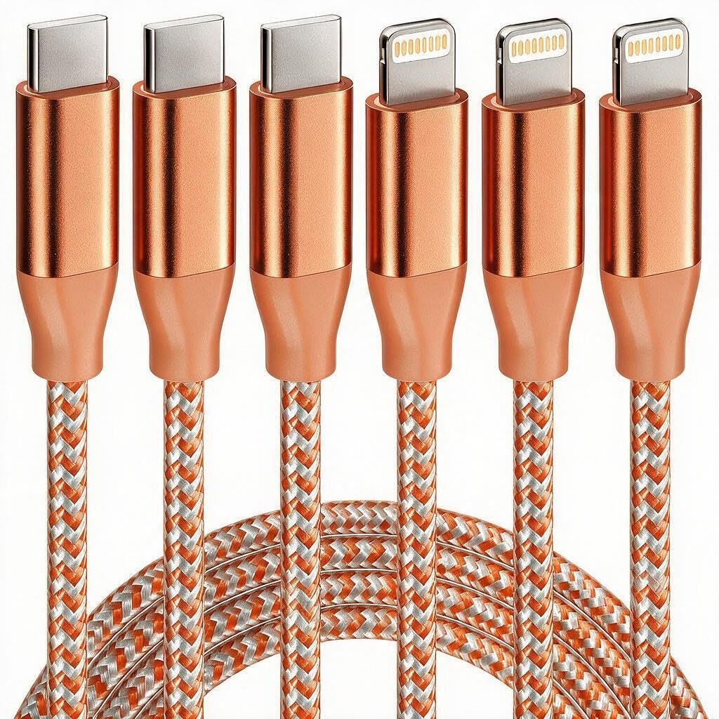Thumbnail 5 de Apple USB‑C to Lightning Cable 6ft 3‑Pack
