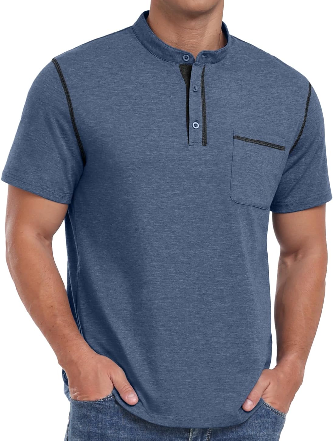 Thumbnail 5 de Sailwind Men’s Henley Short Sleeve Shirt