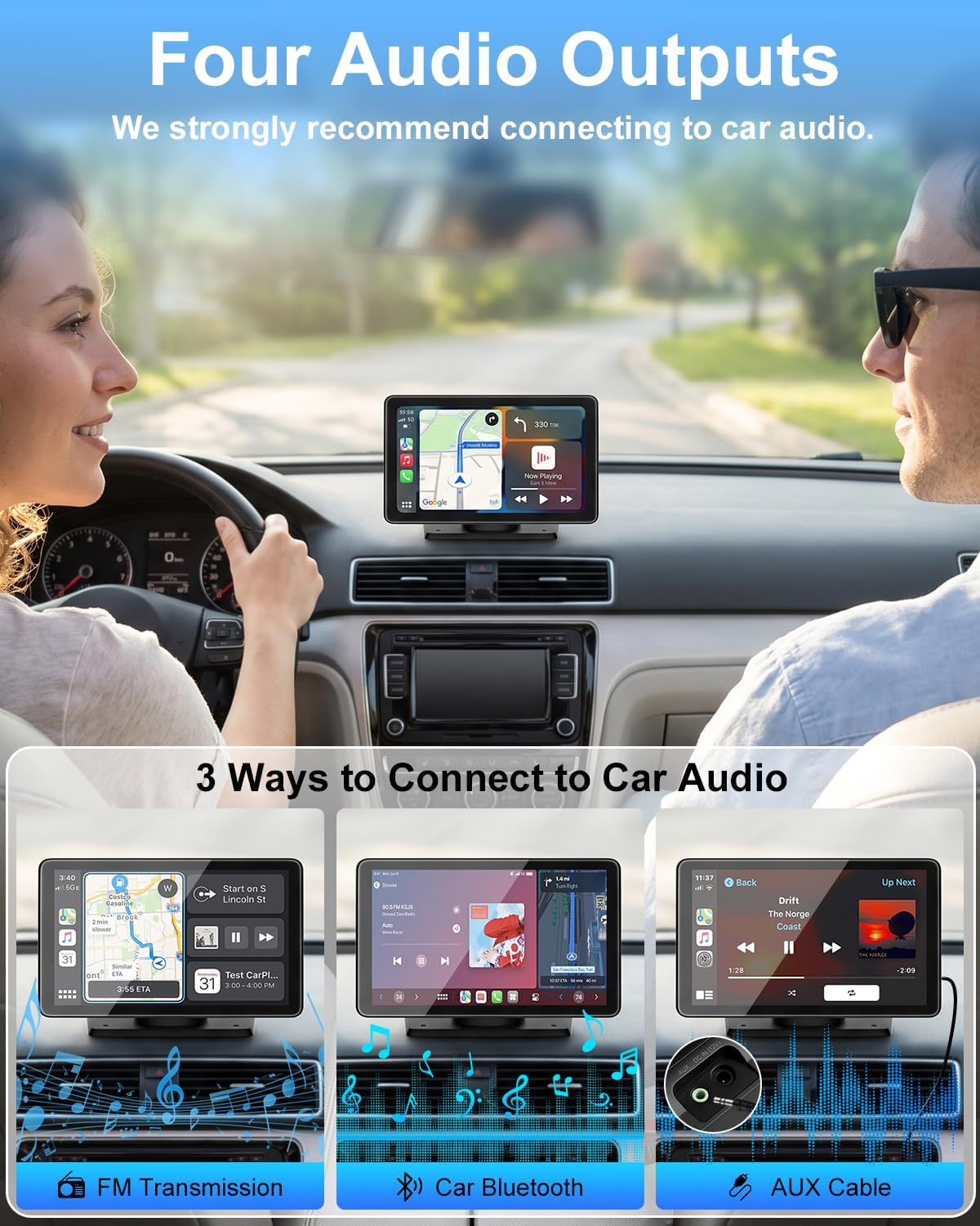 Detalle de CarPlay Screen, 7-Inch