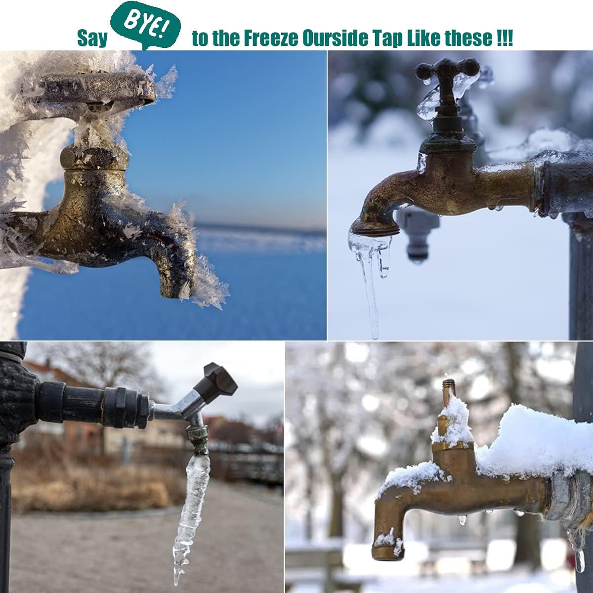 Thumbnail 4 de Outside Tap Cover Large insulated protector ðŸ›