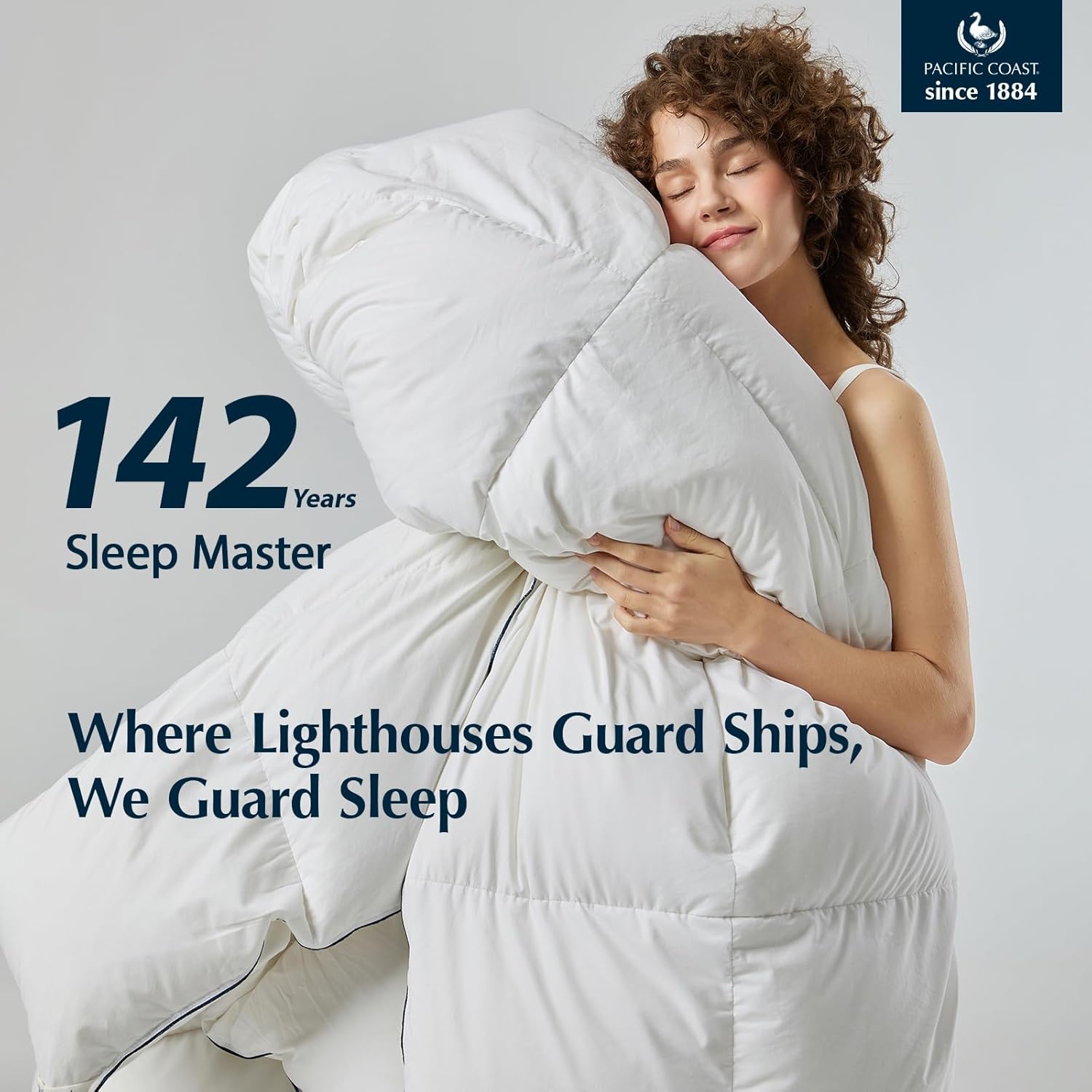 Detalle 2 de Pacific Coast Goose Feather Down Comforter 106"x90"