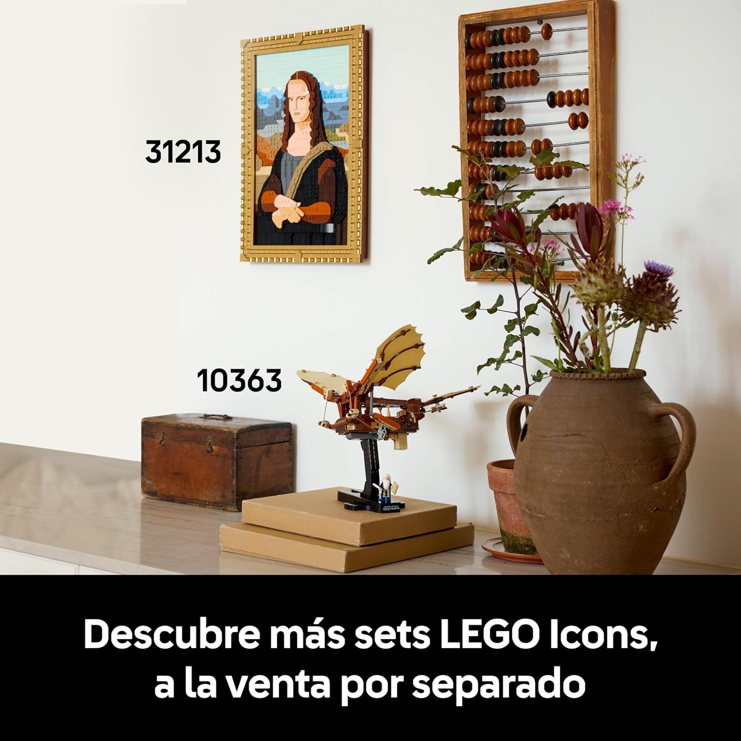 Thumbnail 6 de LEGO Icons 10363 Ornitóptero de Leonardo da Vinci