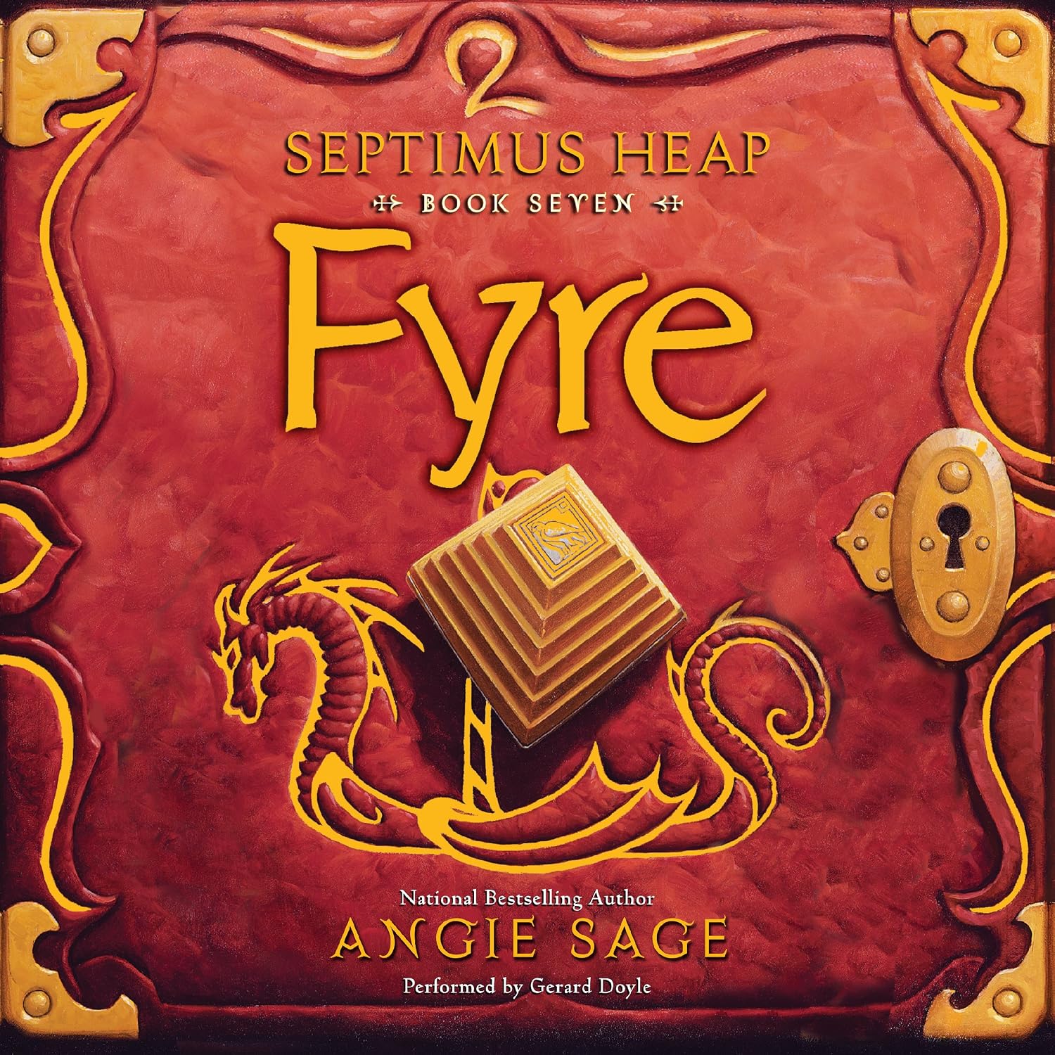 Detalle de Septimus Heap, Book Seven: Fyre Audiobook, Unabridged, 15 Hours