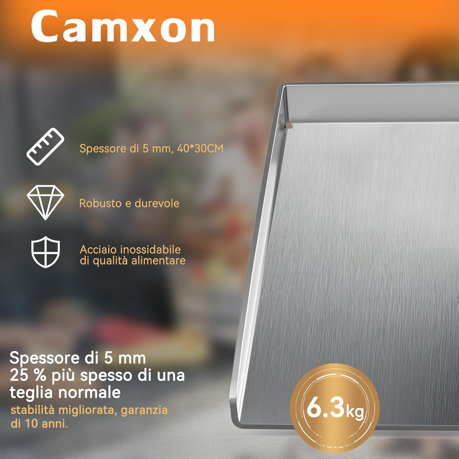 Thumbnail 1 de Camxon Plancha Universale 40,5×31 cm