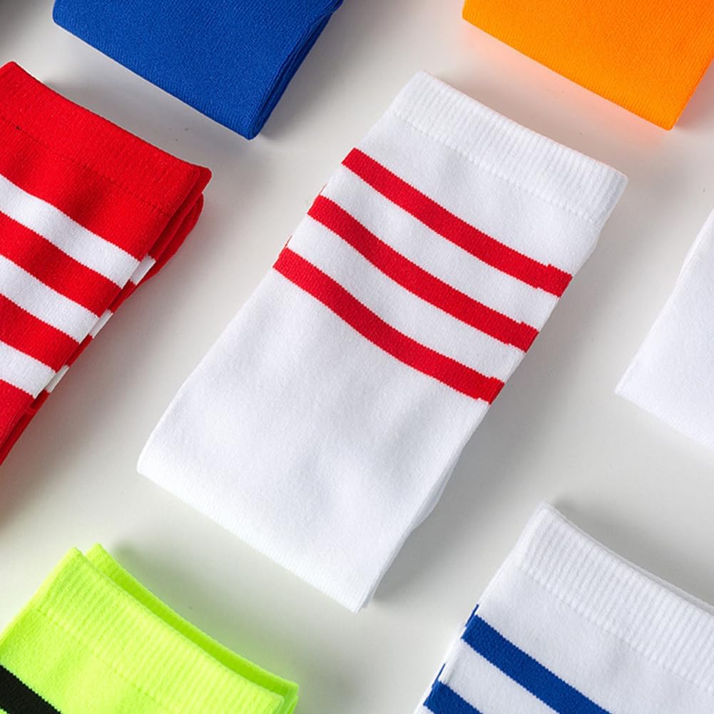 Thumbnail 6 de Chaussettes de football pour enfants HAGOT – 4 paires, antidérapantes et respirantes