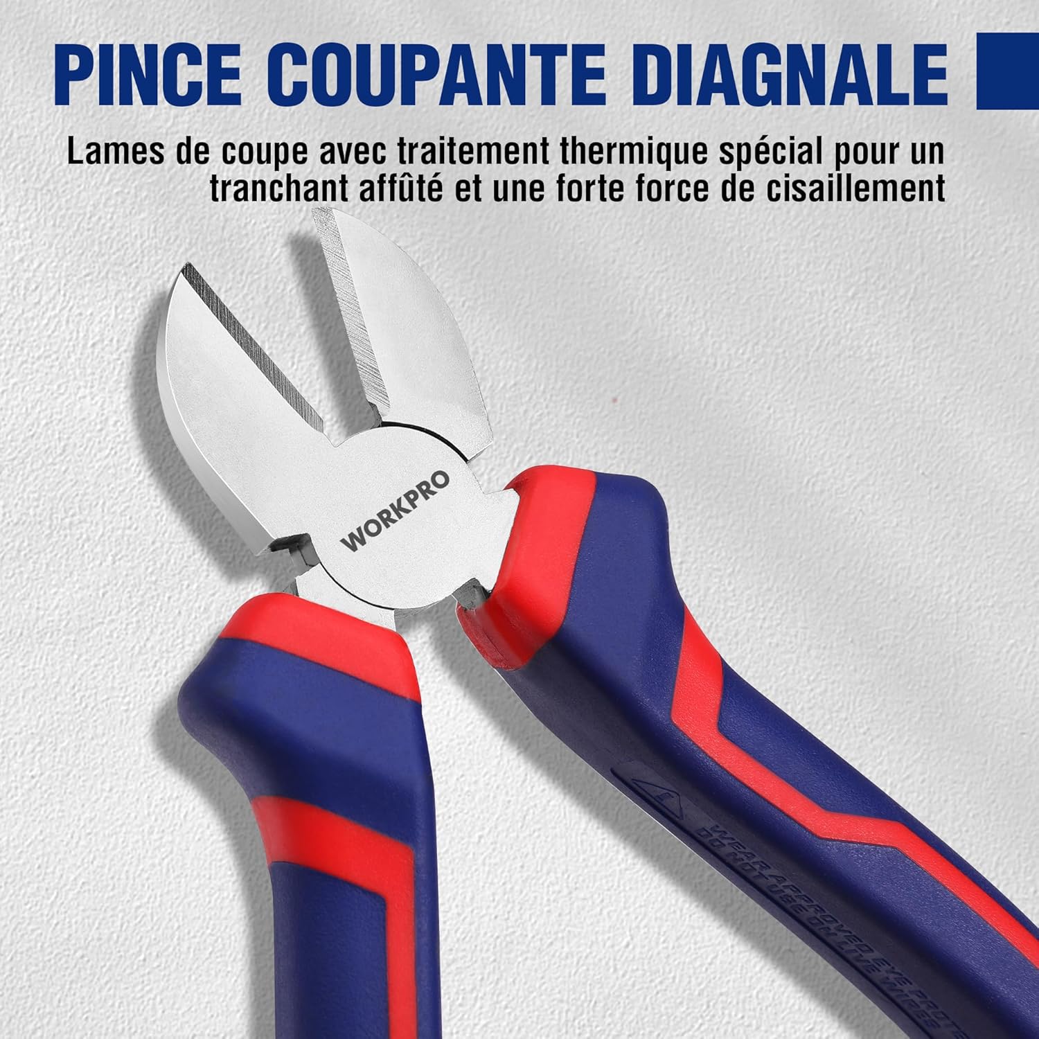 Thumbnail 3 de WORKPRO Jeu de 3 pinces en acier carbone — 160/185 mm