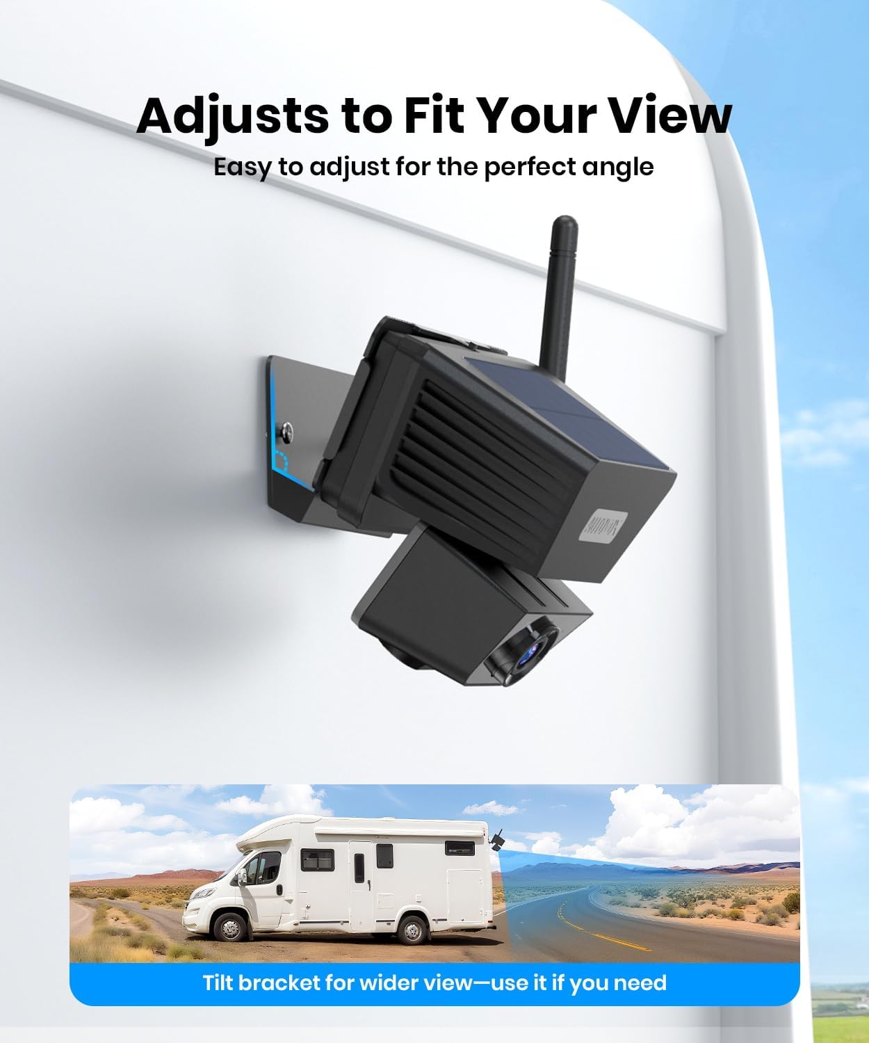 Detalle de AUTO-VOX Solar Wireless Reversing Camera Kit 5