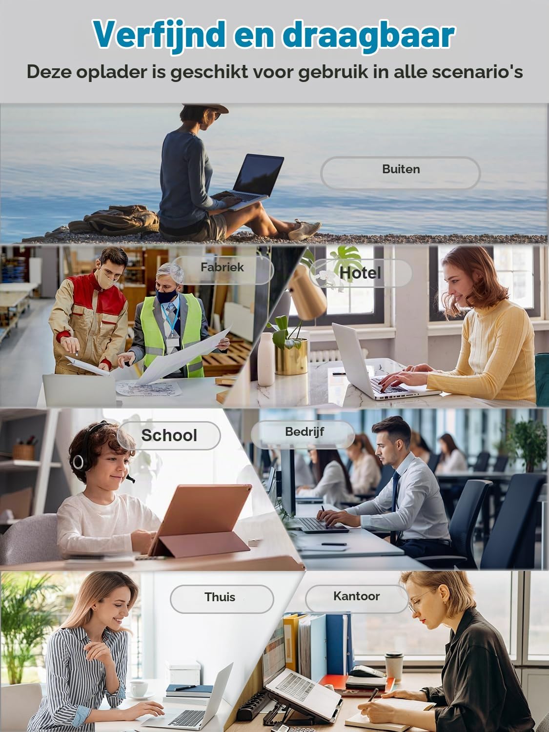 Thumbnail 6 de HSXIRQA HSXIRQA-65W Chromebook-oplader USB-C, maximaal 45 W