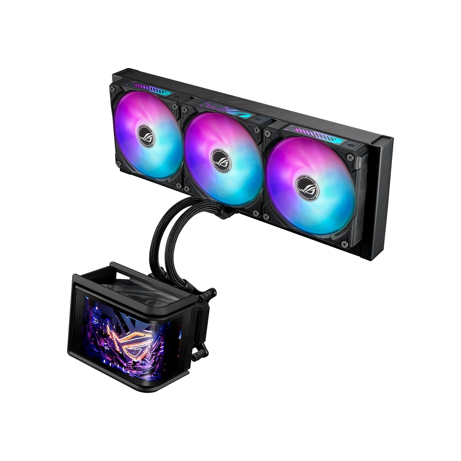Detalle de ROG Ryuo IV SLC 360 ARGB CPU Cooling System with 2K AMOLED 6.67" Curved Screen