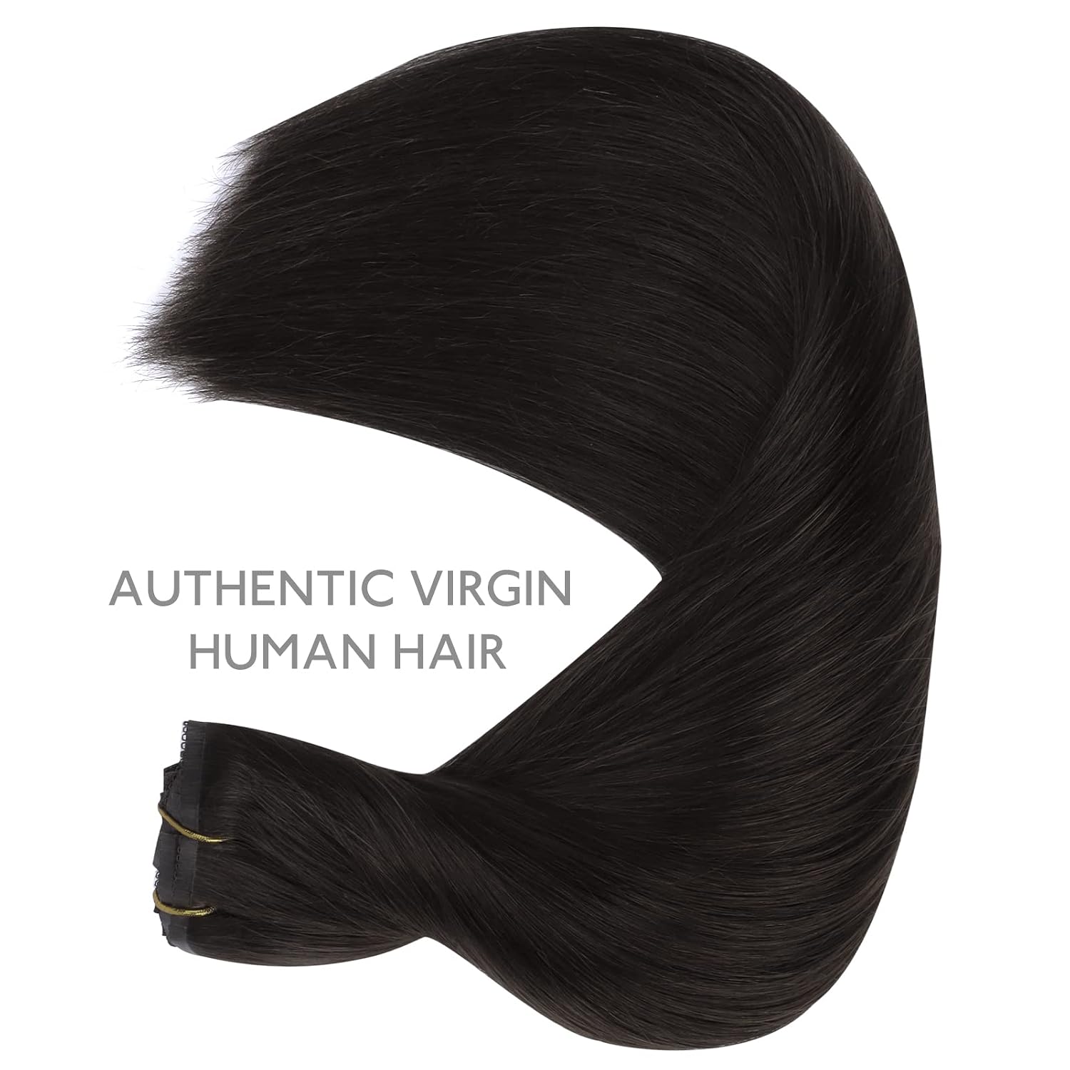 Detalle de WENNALIFE Clip-In Hair Extensions, 14-Inch