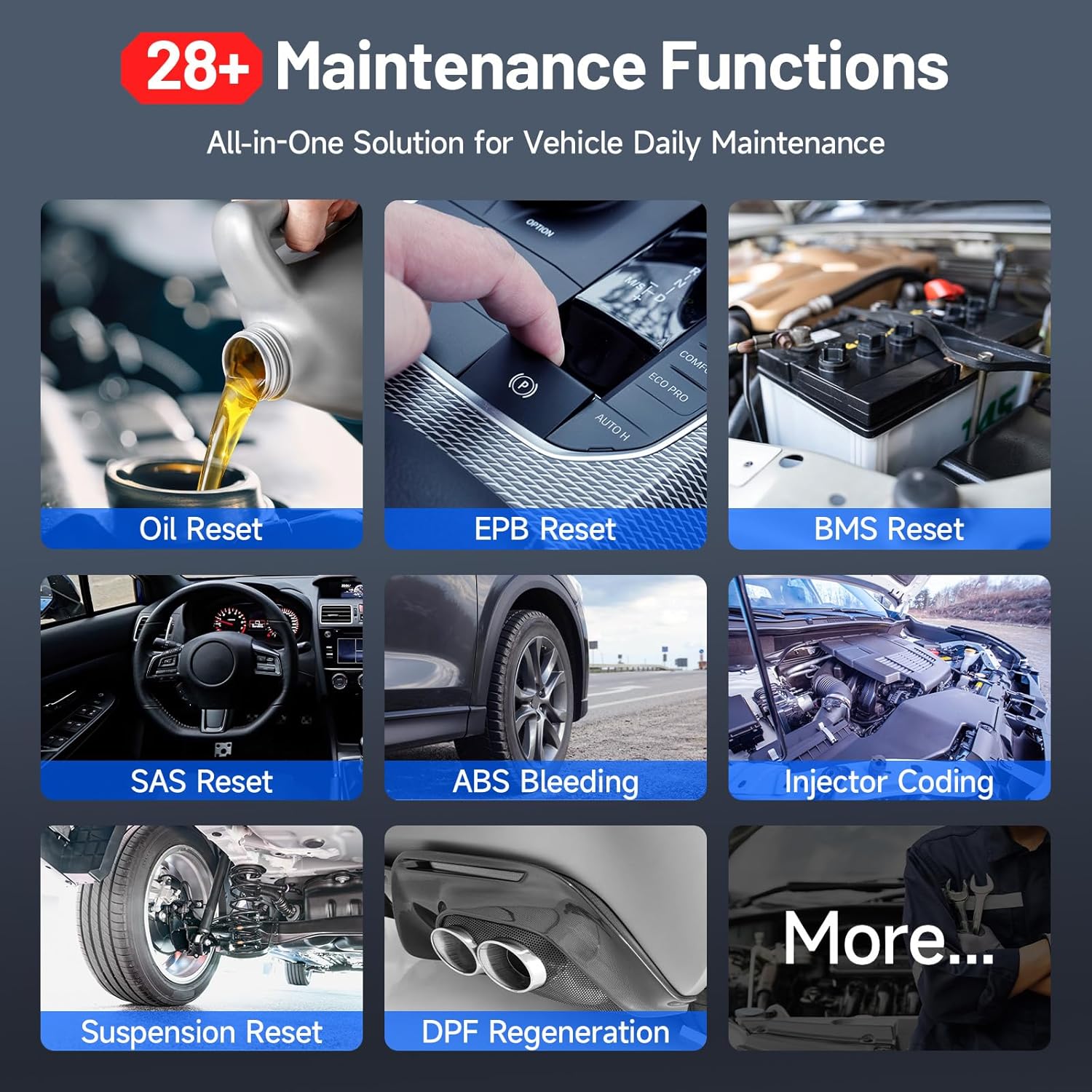 Thumbnail 4 de TOPDON AD800BT V2.0: Scanner OBD2 bidirezionale e diagnostica completa per officina e appassionati