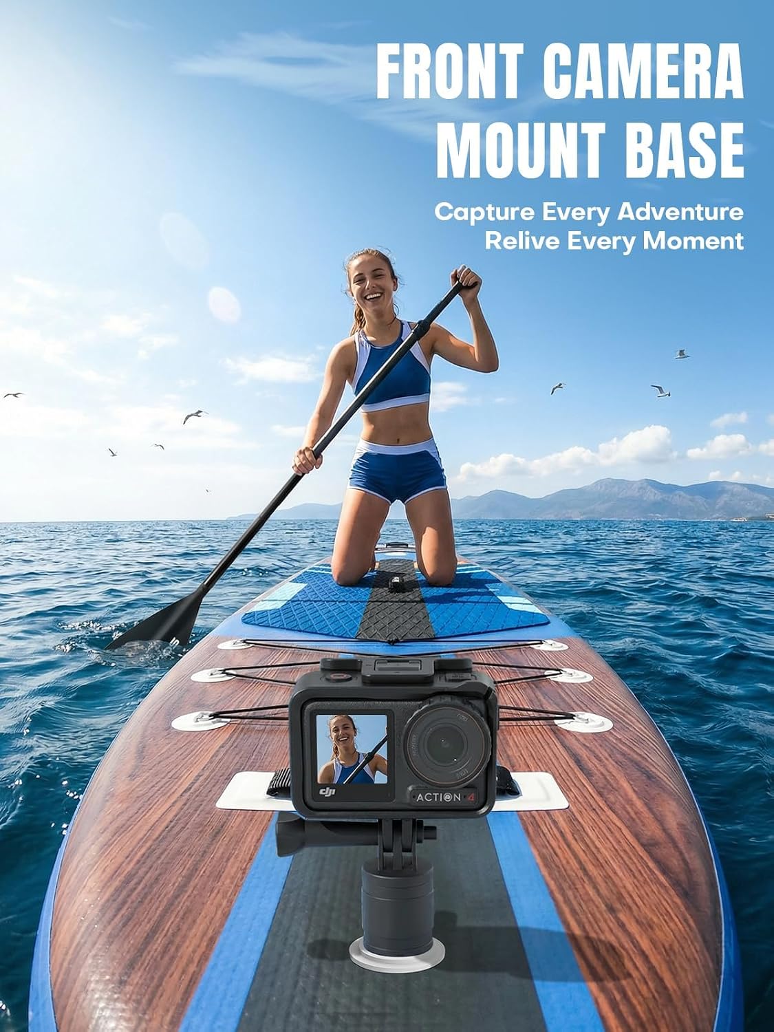 Thumbnail 4 de SOLAVERO 11'6" Inflatable SUP Board, 35" Wide with EVA Deck and Seat