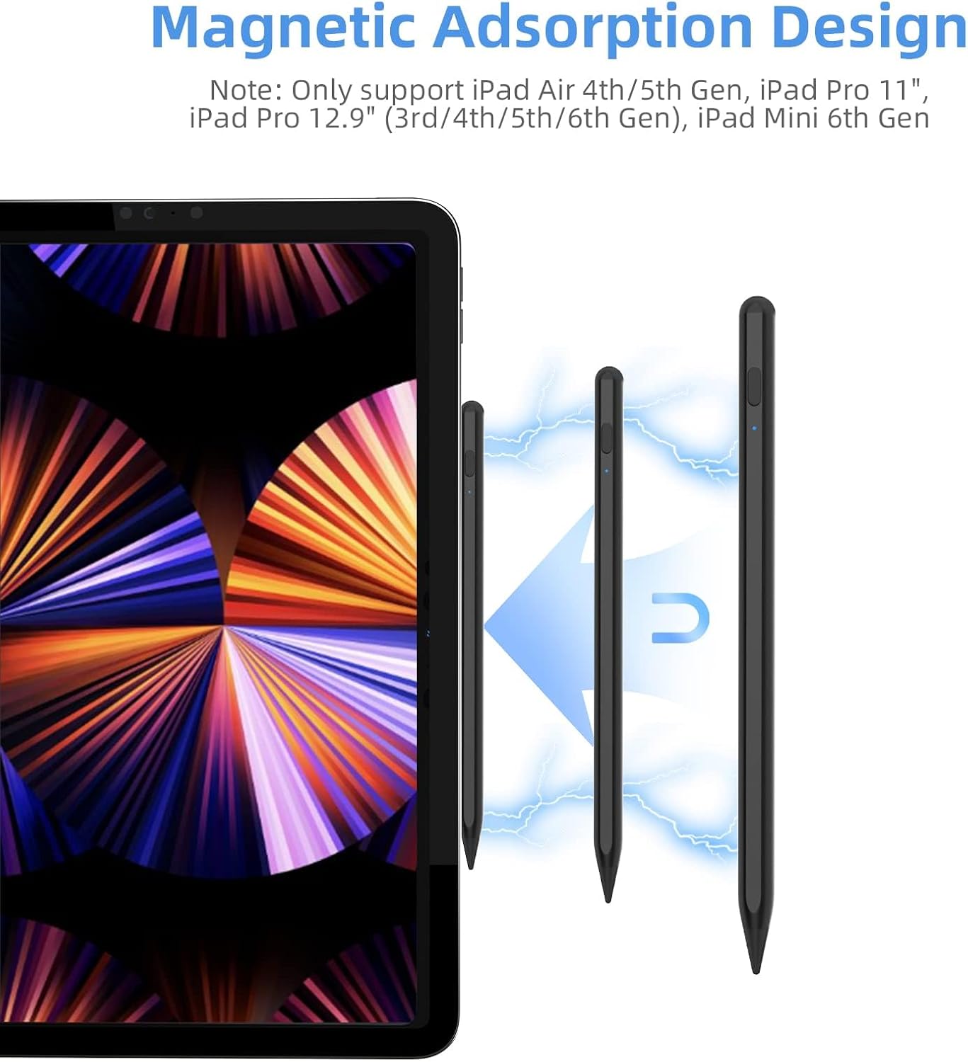 Detalle de KARFUN Penna Tablet per Touch Screen Android – precisione 1,5 mm, ricarica rapida, compatibilità ampia
