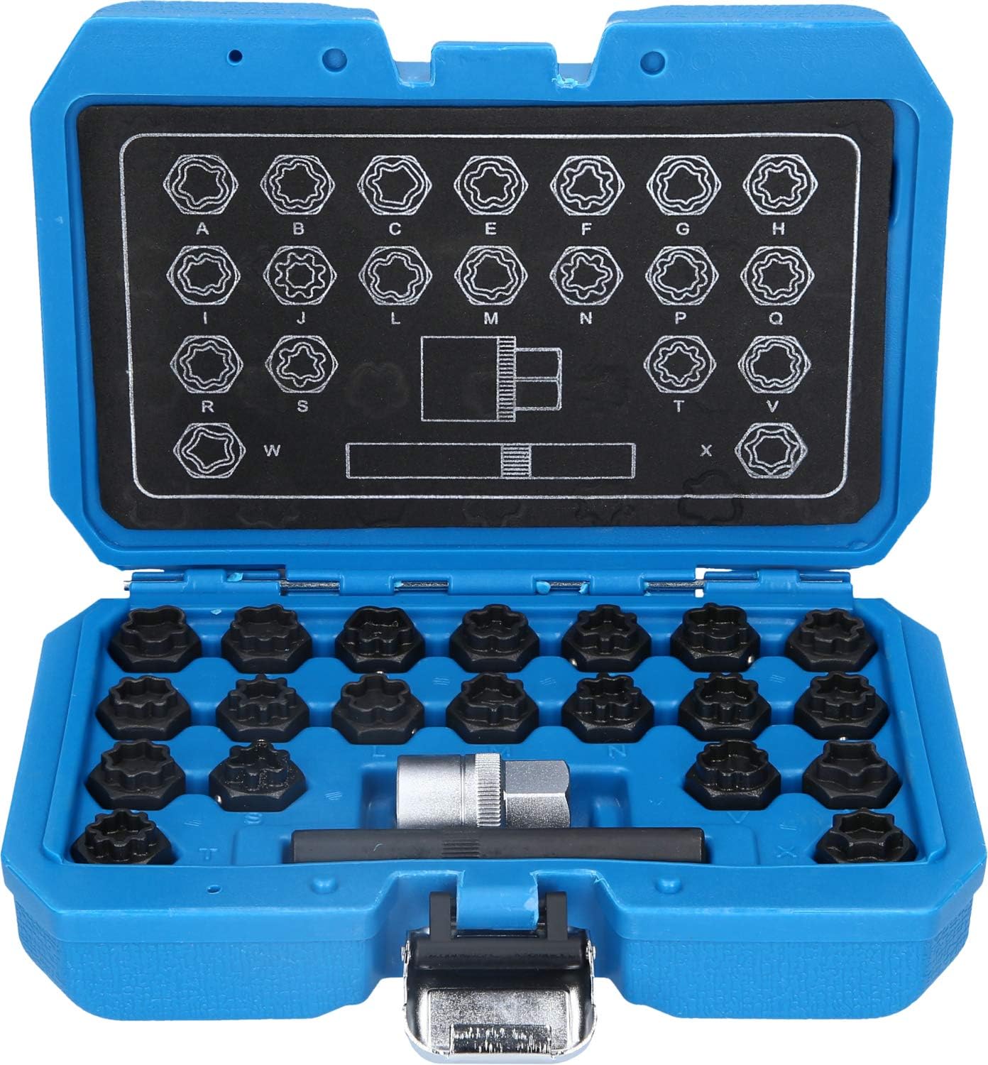 Thumbnail 5 de Brilliant Tools BT691360 – assortiment de 22 antivols de jantes pour Audi