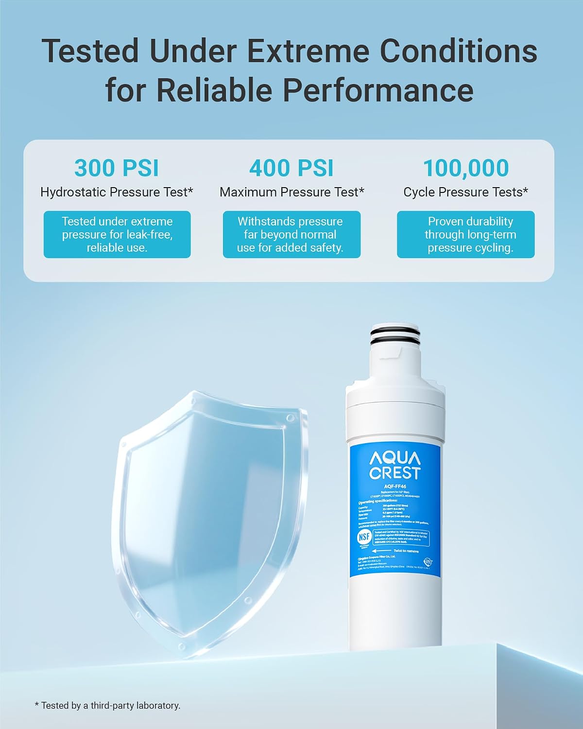 Thumbnail 6 de AQUA CREST Refrigerator Water Filter LT1000PC