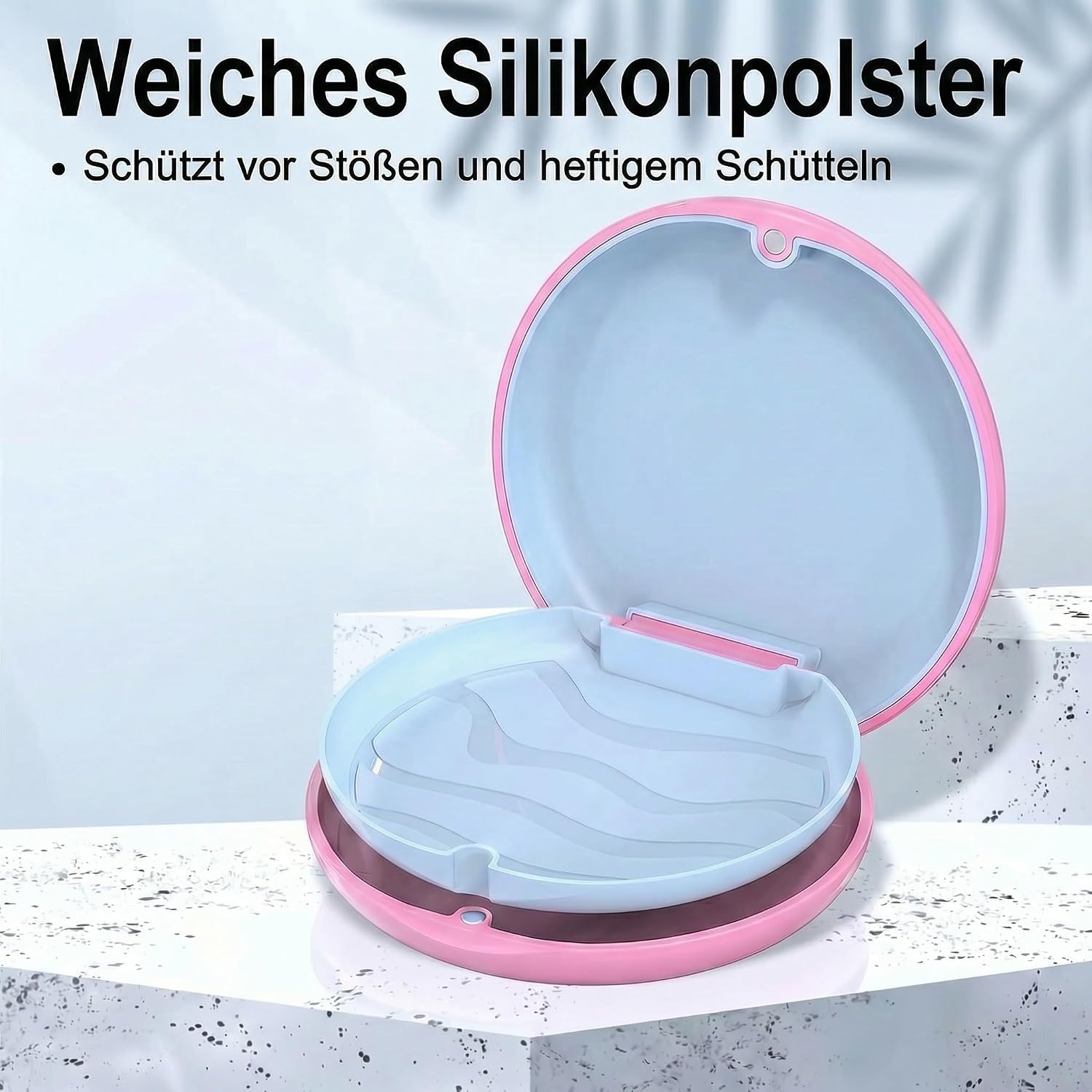 Thumbnail 2 de ARGOMAX Dental Box: Protective Storage Case for Bite Splint and Night Guard (Pink)