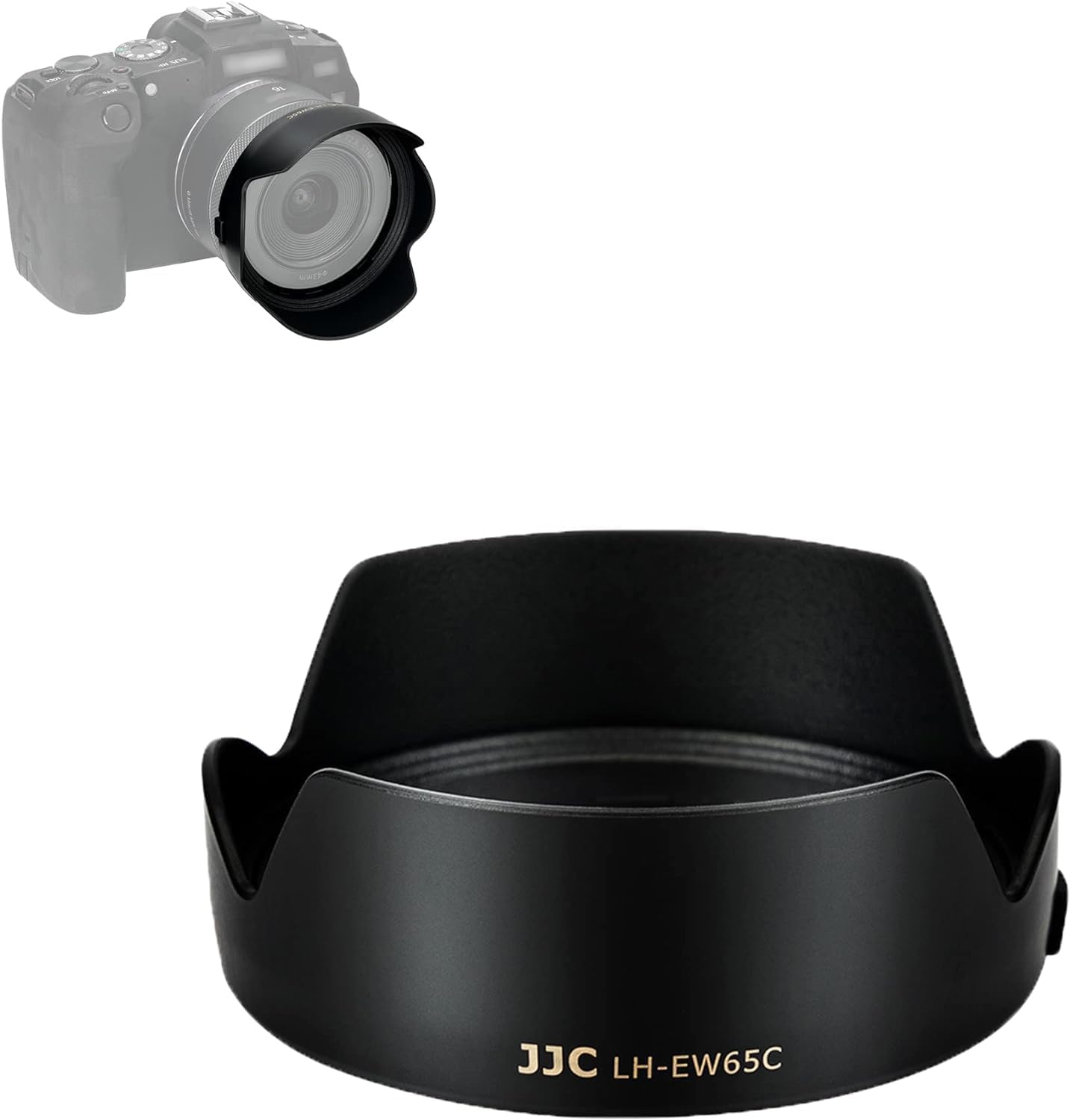 JJC EW-65C petal-style lens hood for Canon RF 16mm f/2.8 STM