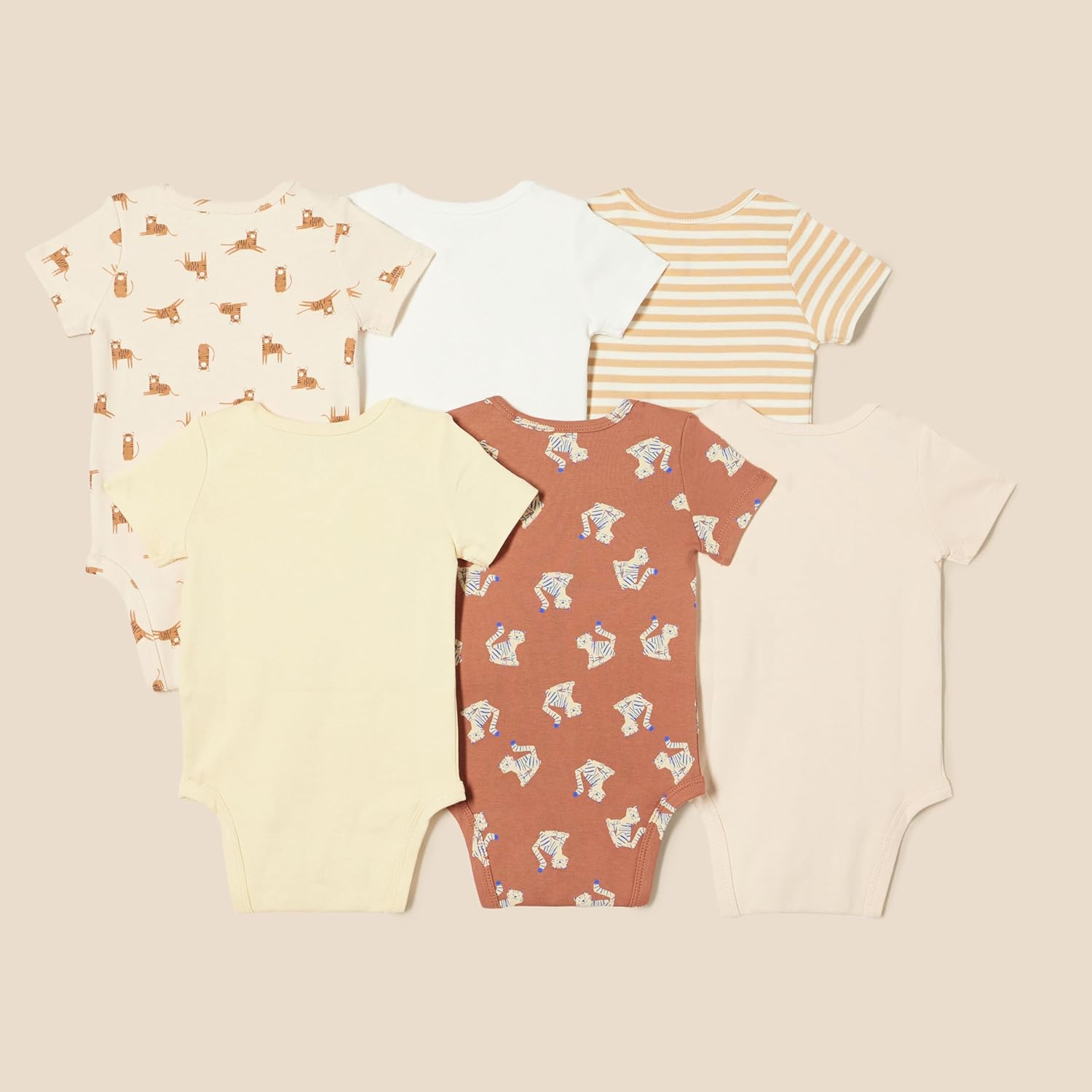 Thumbnail 2 de Amazon Essentials Unisex Bimbi 0-24 Body a Maniche Corte
