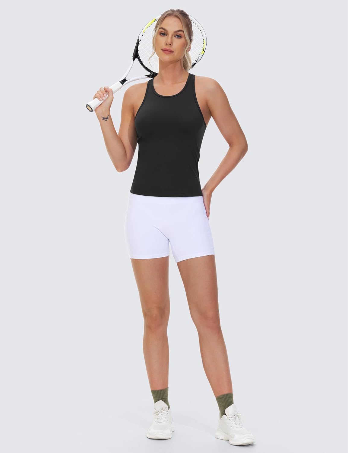 Detalle de THE GYM PEOPLE Débardeur dos nageur femme 🧘♀