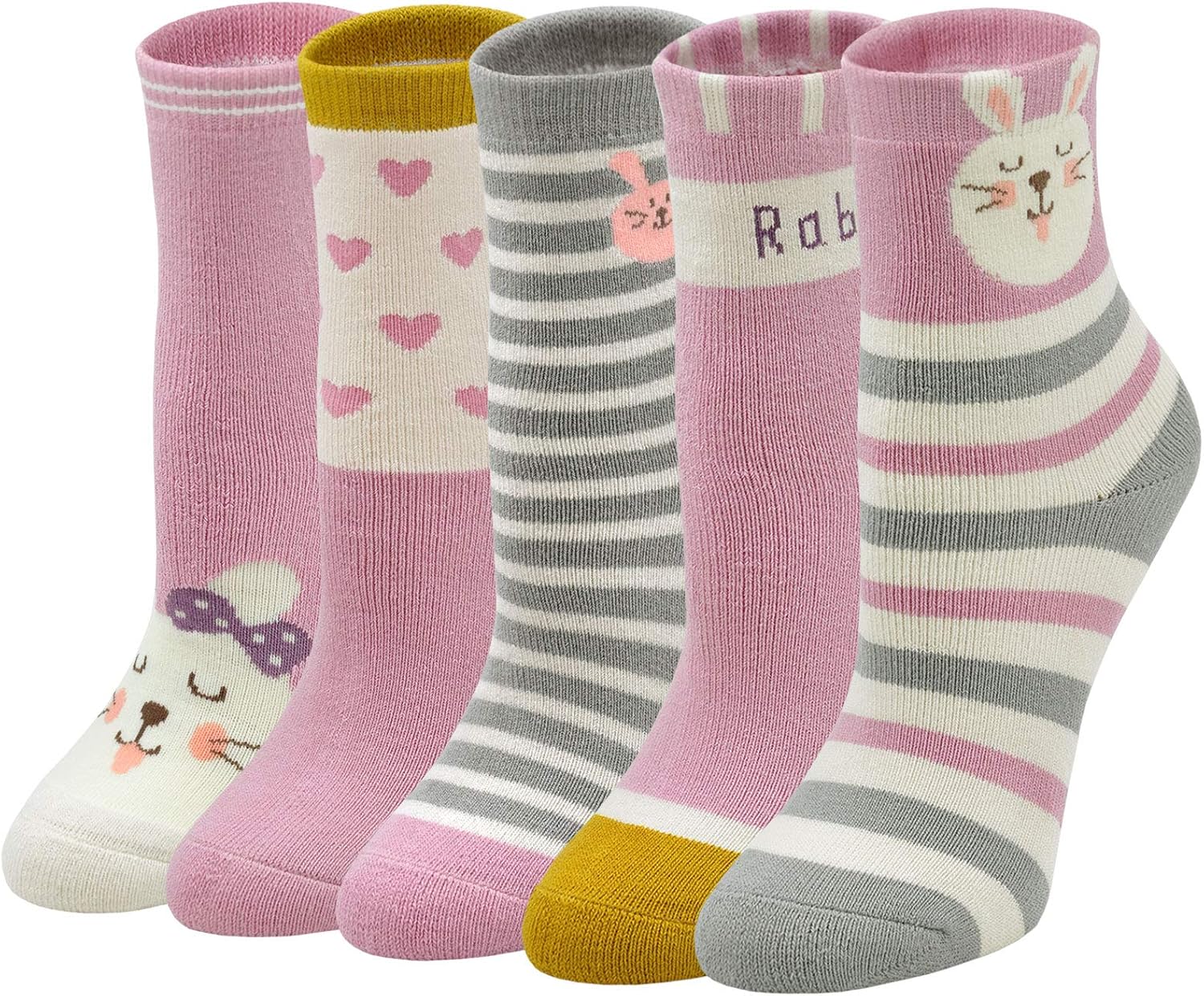 Detalle de LOFIR Calcetines térmicos niñas 5 pares 20-34