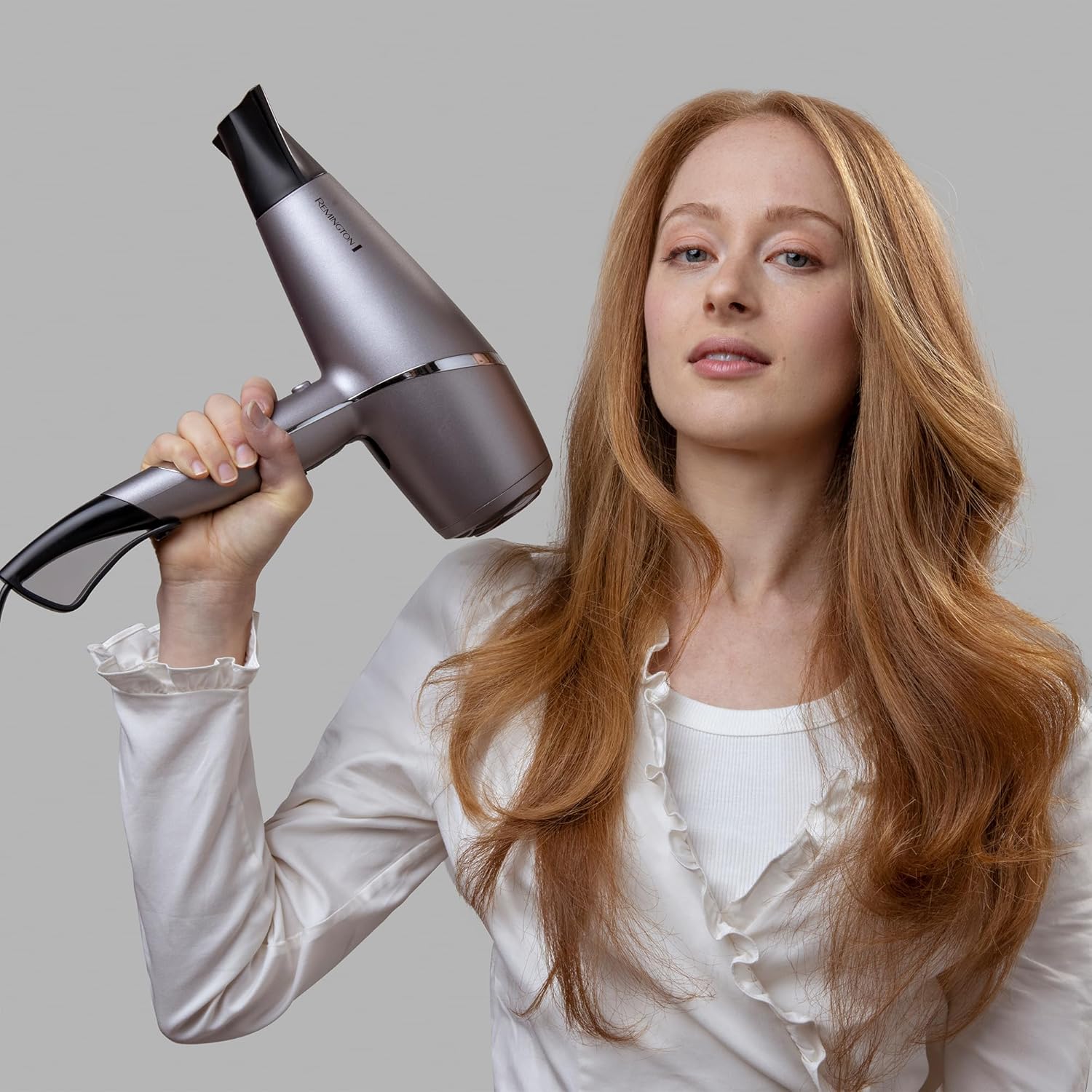 Detalle de Remington Asciugacapelli PROluxe You AC9800: StyleAdapt, 2400 W e Diamond-Ceramic per una piega professionale