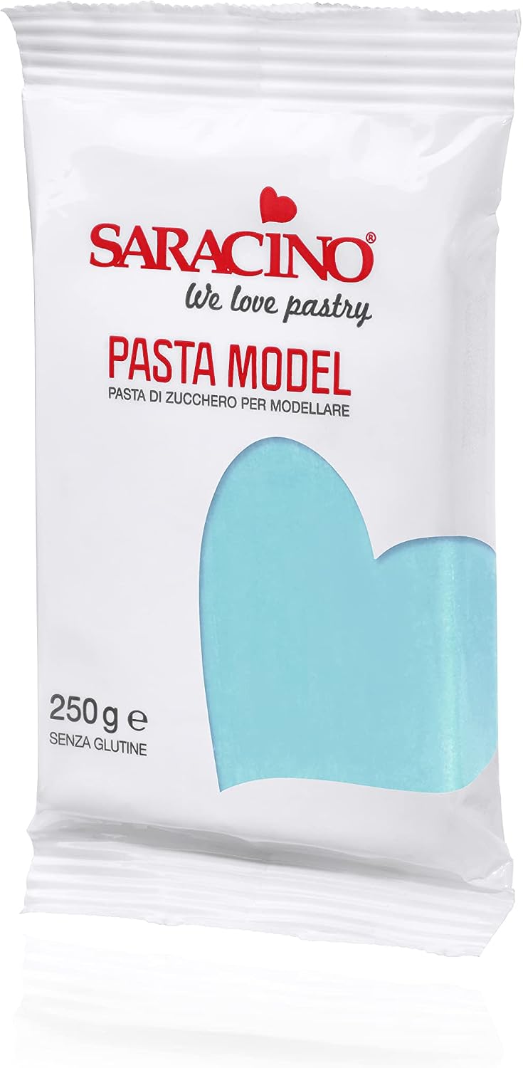 Thumbnail 6 de Saracino Pasta di Zucchero Model Gialla 250 g senza Glutine — modellaggio delicato e versatile