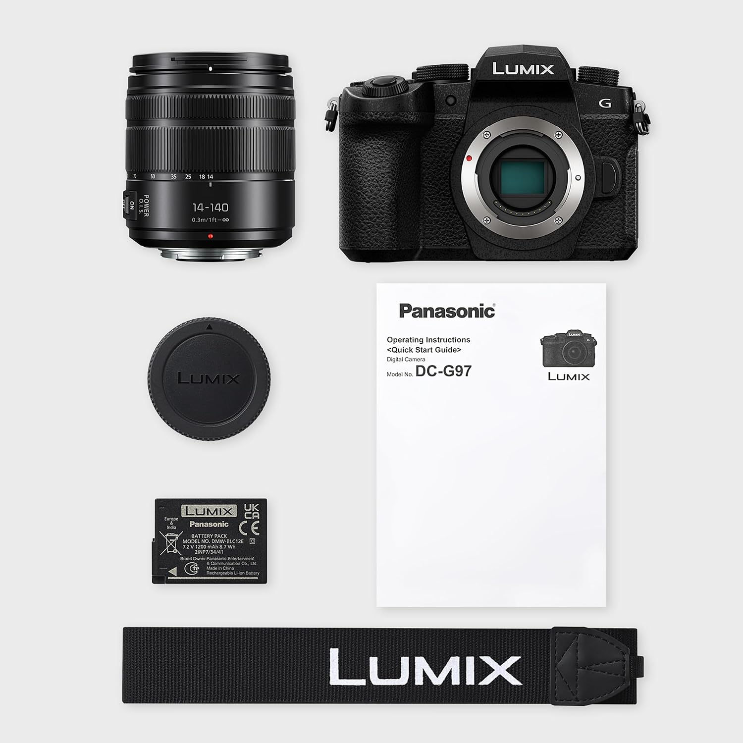 Thumbnail 6 de Panasonic Lumix G97 appareil hybride 20MP