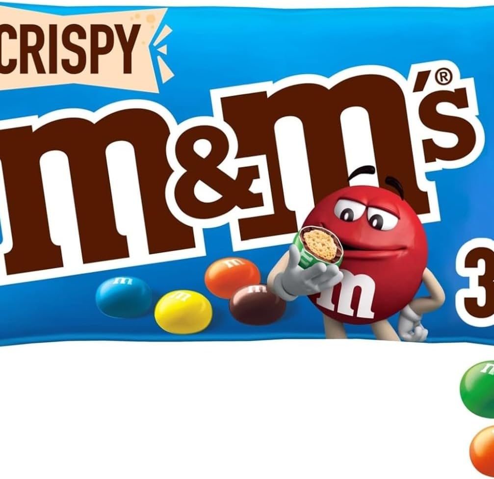 Detalle de M&M's Crispy Confetti al Cioccolato con Riso Soffiato – 24 bustine da 36 g (864 g)