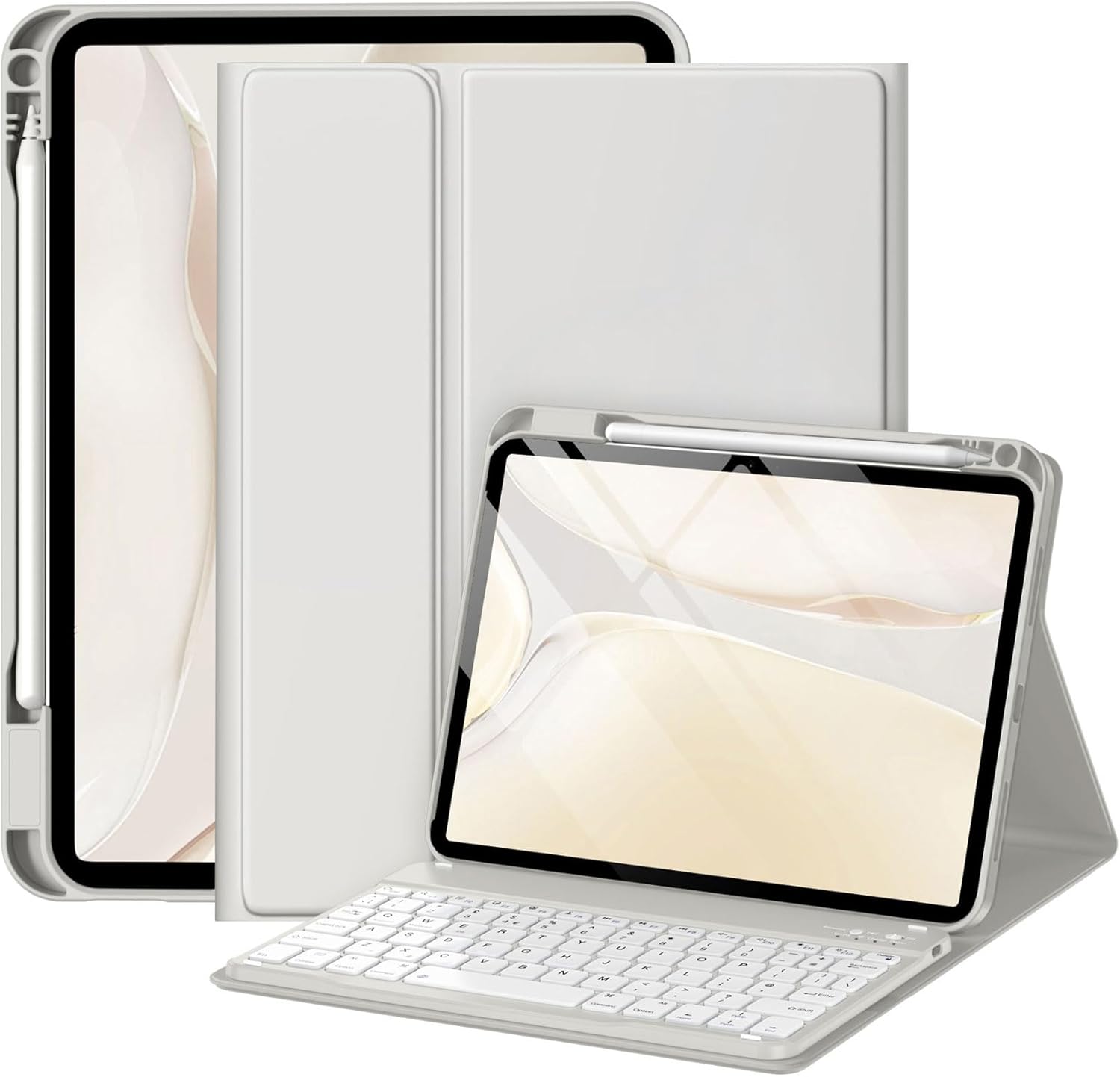 Detalle de drivego Keyboard Case for iPad A16 11th/10th Gen 10.9" UK layout ⌨
