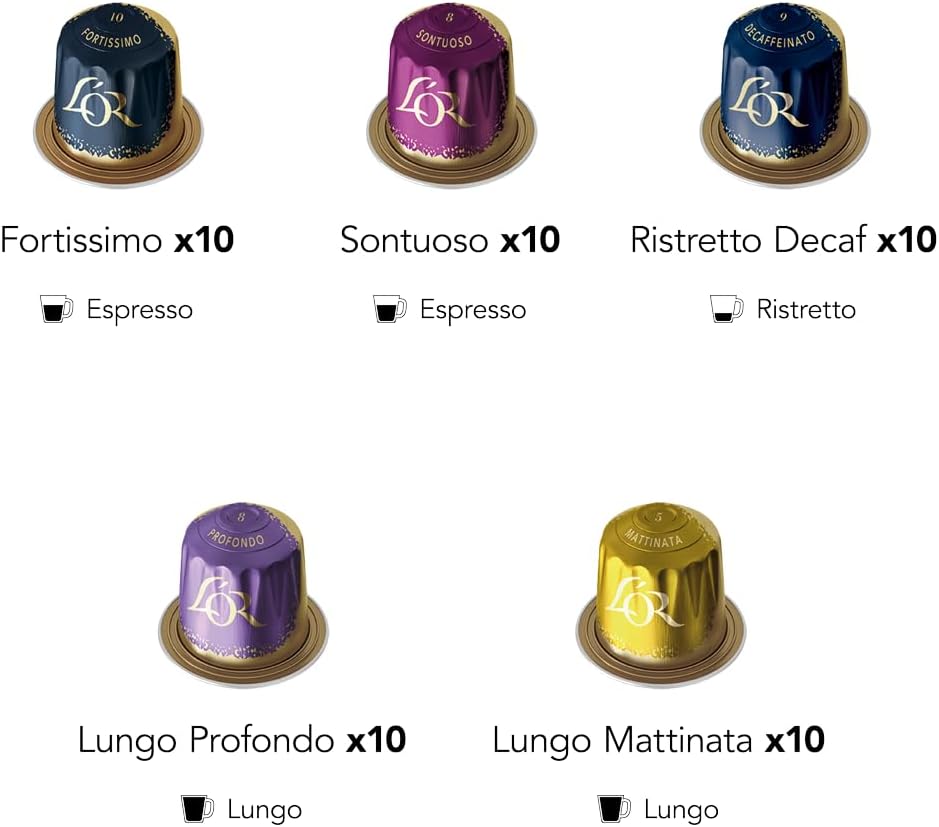 Thumbnail 1 de L'OR Espresso Cápsulas Compatibles Nespresso ☕ 200 Unidads