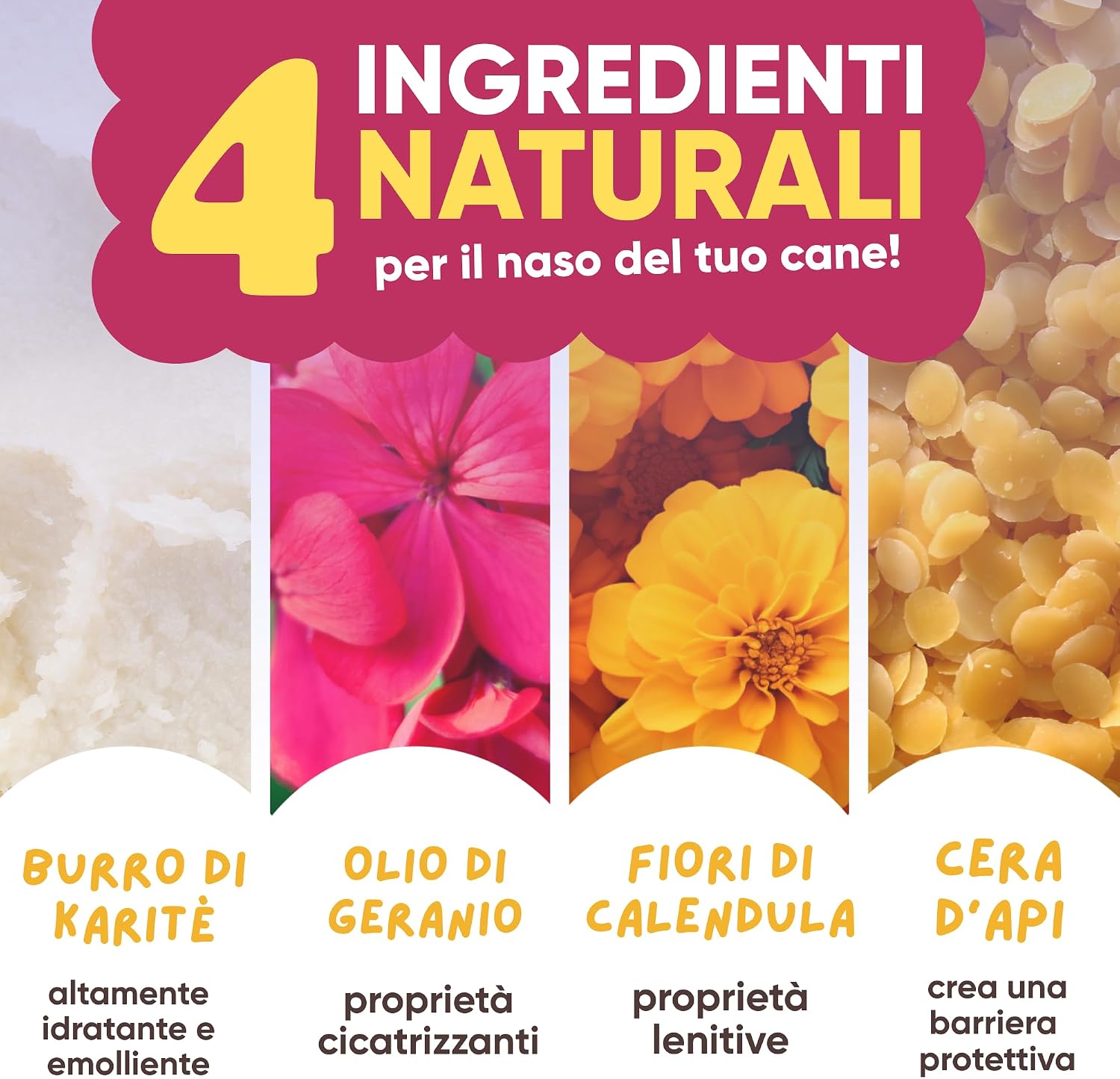 Thumbnail 5 de Crema Polpastrelli Cane per Inverno e Neve 70 ml – Oli di Moringa, Mandorla e Burro di Karité | Wellwoof