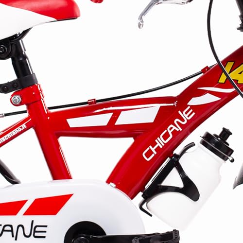 Detalle de SCH Bici Chicane 14" roja