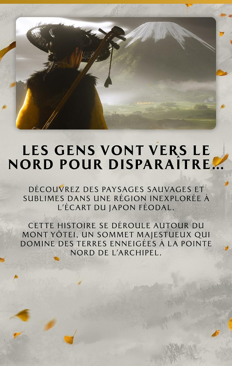 Detalle de Ghost of Yōtei sur PS5 Pro – Version physique (CD) en français