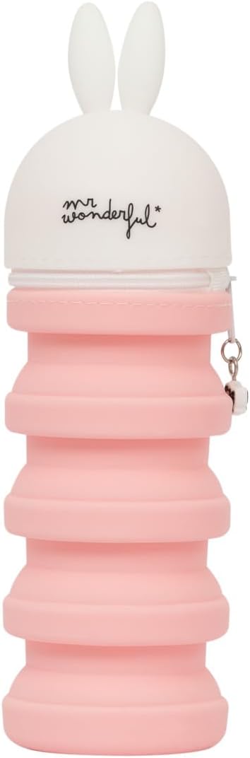 Detalle 2 de Mr. Wonderful Astuccio silicone estensibile Coniglio con chiusura a cerniera