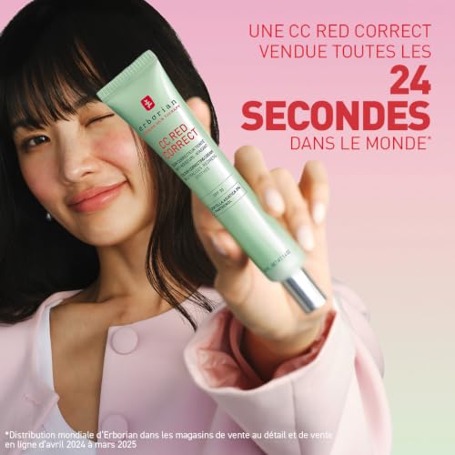 Thumbnail 6 de Erborian Crème Teintée CC Red Correct Anti-Rougeur – Teint unifié et apaisé