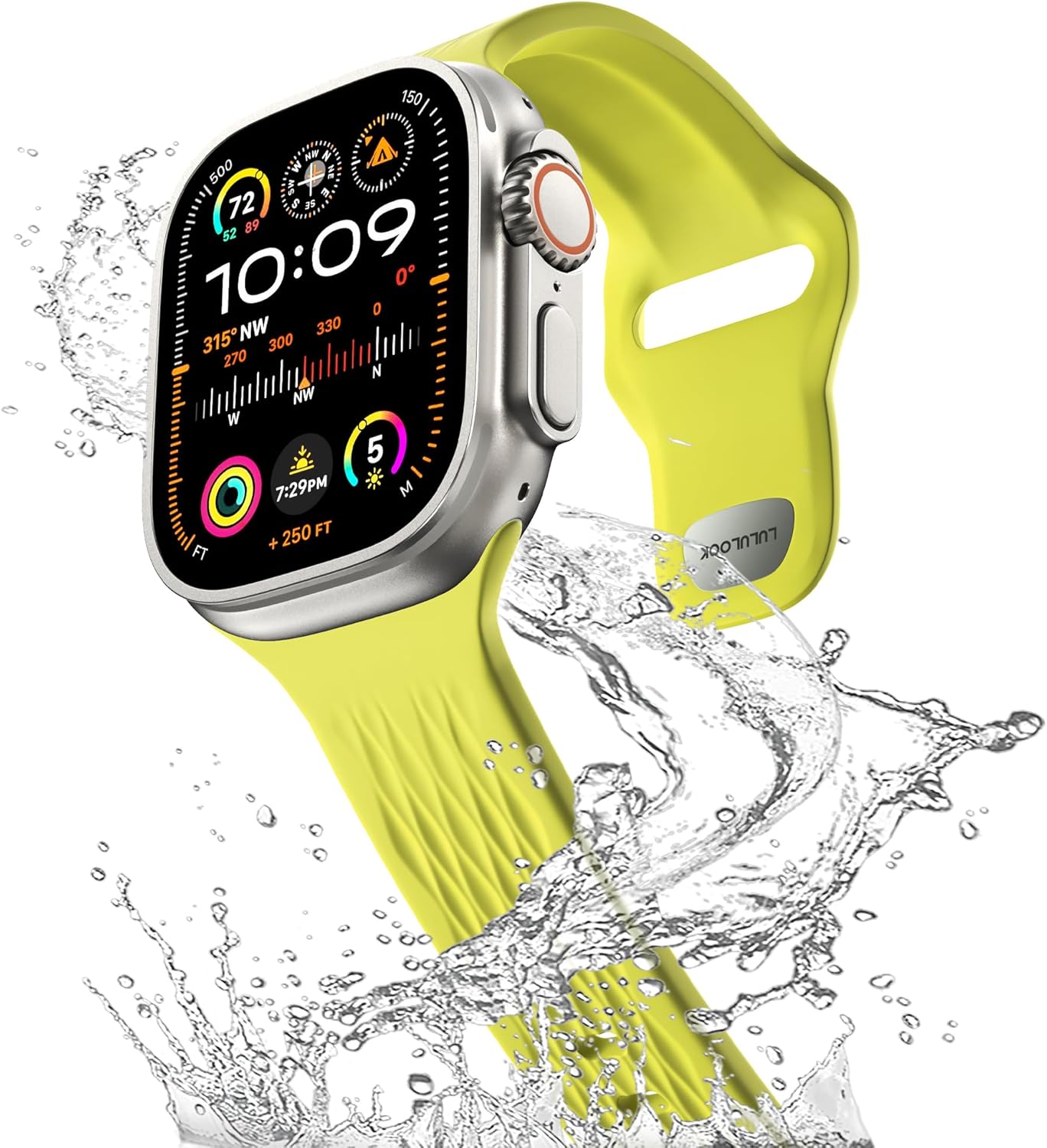 Thumbnail 3 de LULULOOK Sport Strap FKM for Apple Watch (49/46/45/44/42mm) breathable fluoroelastomer band